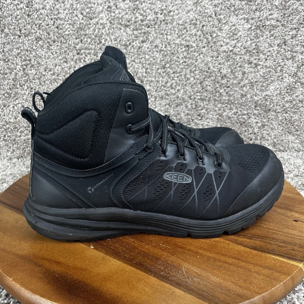 KEEN Utility Men's Size 13 EE Vista Energy Mid Int Met Comp Toe Boots 1027108EE